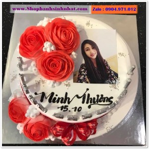 Bánh Sinh Nhật In Hình Ảnh - H415